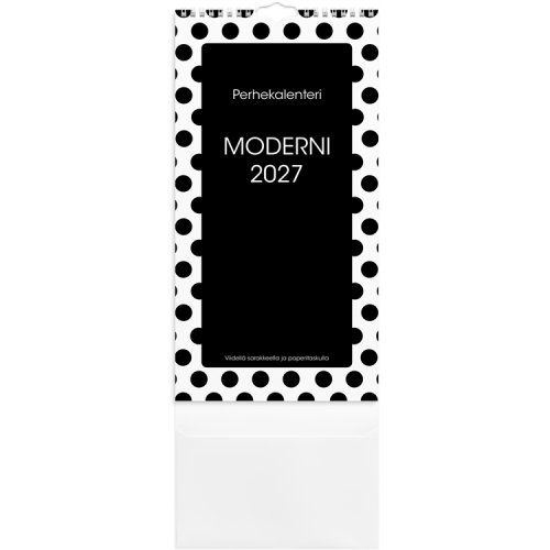Perhekalenteri Moderni paperitaskulla 2027, hinta 16,01€