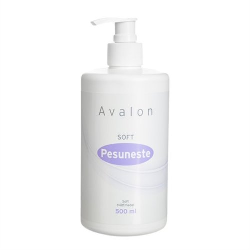 Pesuneste Avalon Soft pumppupullo 500 ml, hinta 3,28€