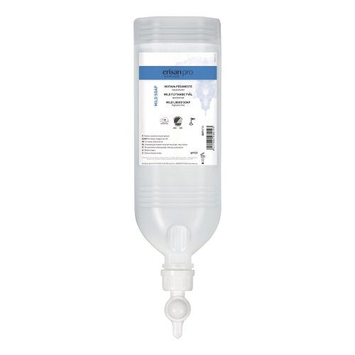 5709924 Pesuneste Erisan 1L on laadukas hoitava ja puhdistava pesuneste joka sisältää suojaavia ainesosia. Ei sisällä hajusteita ja väriaineita. Pesunesteen annostelujärjestelmä on hygieninen ja estää mikrobien pääsyn pakkaukseen.