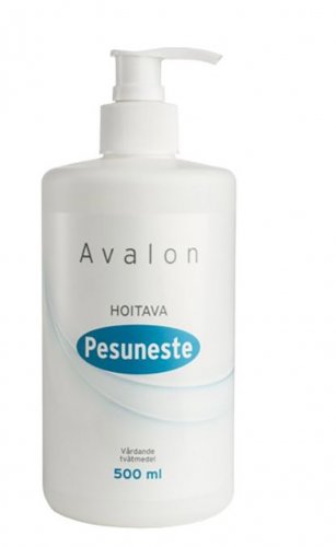 Pesuneste Hoitava Avalon pumppupullo 500 ml, hinta 2,80€