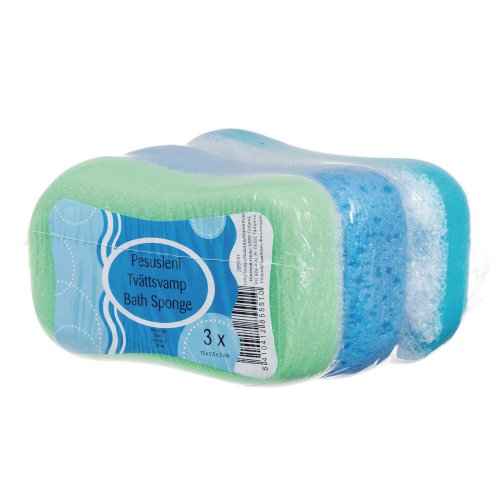 Pesusieni lajitelma 3kpl, hinta 2,26€