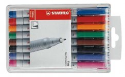 Piirtoheitinkynä Stabilo OHPen fine vesiliukoinen värilaj/8