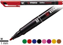 Piirtoheitinkynä Stabilo OHPen medium permanent vihreä