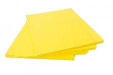 Piirustuspaperi A3/100 keltainen 120G