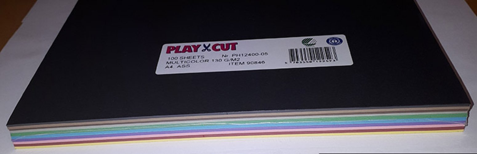Piirustuspaperi A4/100 värilajitelma 10 väriä 130G, hinta 8,31€