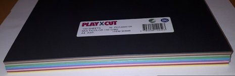 Piirustuspaperi A4/100 värilajitelma 10 väriä 130G