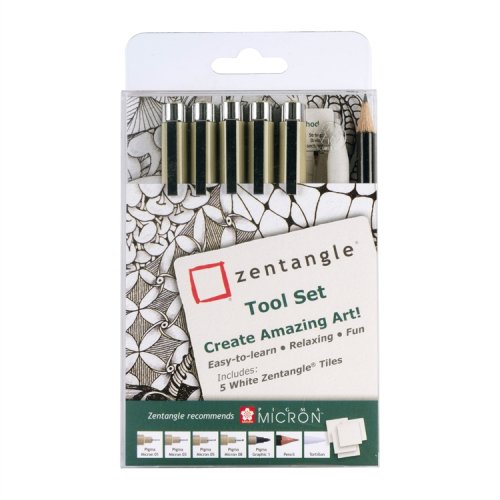 Piirustussarja Sakura Zentangle 12-osainen, hinta 18,63€