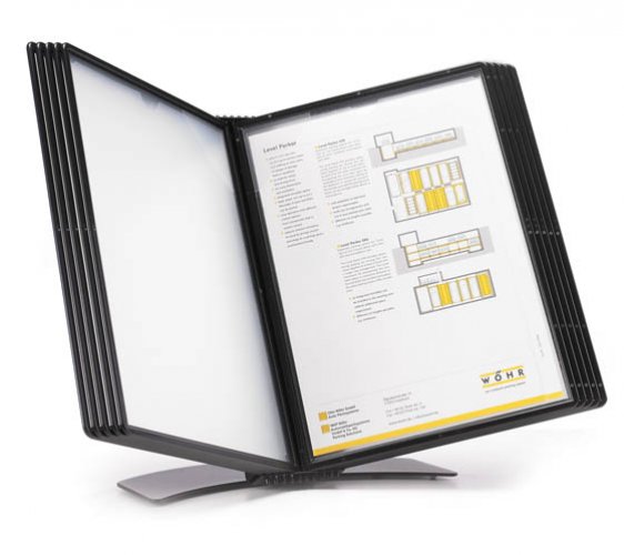 Pikahakuteline pöydälle Probeco Easymount 10 taskulle musta, hinta 30,91€