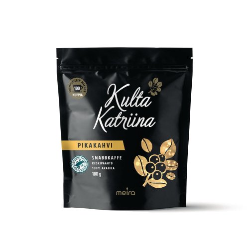 Pikakahvi Kulta katriina keskipaahto 180g, hinta 13,28€