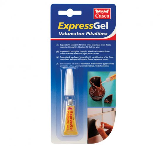 Pikaliima Casco ExpressGel geeli 3 g, hinta 3,17€