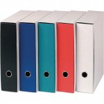 Pilvimappi kotelolla a4 80mm musta