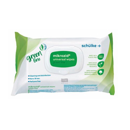 Pintadesinfektiopyyhe Mikrozid green line 1 kpl=144 pyyhettä 114kpl, hinta 43,85€