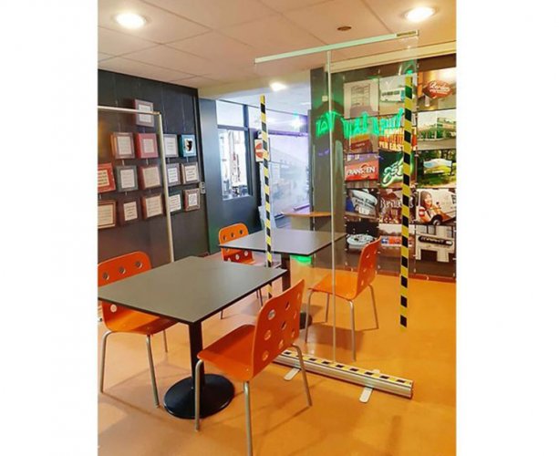 Pisarasuoja Roll-Up 1000x2000mm rullautuva, hinta 189,60€