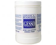 Pohjamaali Lefranc & Bourgeois Gesso valkoinen 1L
