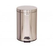Poljinroska-astia Rubbermaid 13L teräs