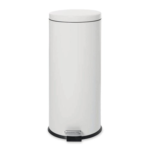 Poljinroska-astia Rubbermaid 30.3l teräs valkoinen, hinta 126,80€