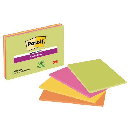 post-itss viestilappu152x101mm väriv 4kpl, hinta 9,07€