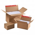 Postituspakkaus Colompac cp141.101 a5 tarrasuljenta 229 x 165 x 50-115mm ruskea