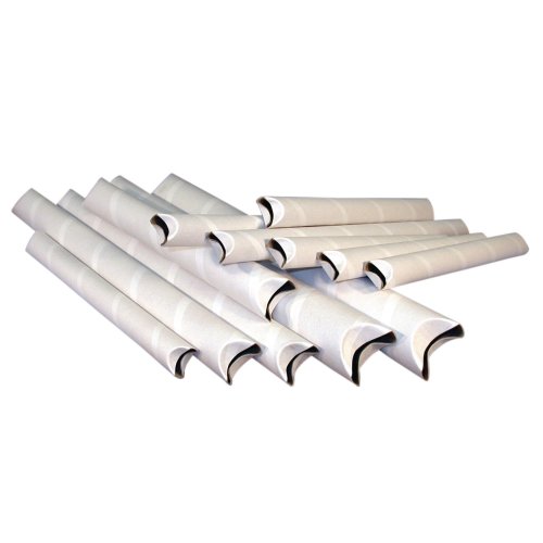 Postitusputki 750 x 70mm valkoinen tai ruskea, hinta 2,01€