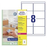 Postitustarra laser Avery L7165B-100 99,1 x 67,7 mm /800