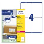 Postitustarra laser Avery L7169-100 99,1 x 139 mm /400