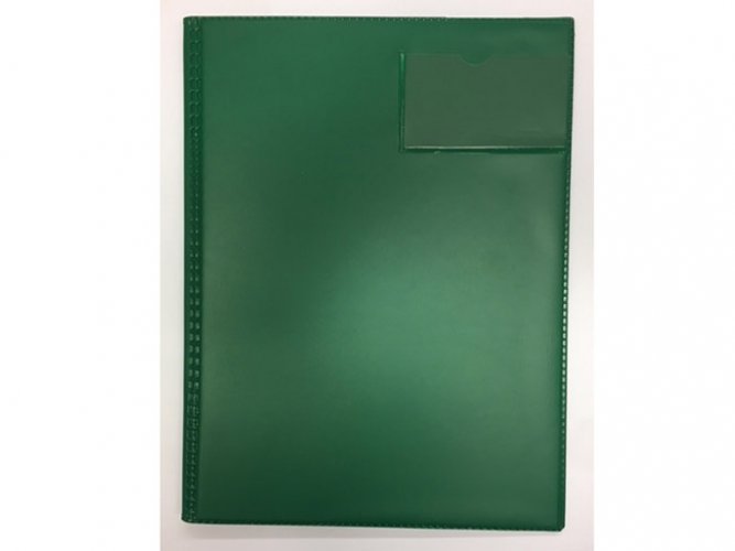 Potilaskansio 10-osainen vihreä, hinta 11,49€