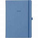 Pöytäkalenteri 2026 Ajasto color a5 sininen 148 x 210mm