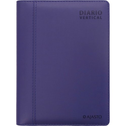 Pöytäkalenteri 2026 Ajasto diario vertical liila 130 x 185 mm, hinta 23,96€