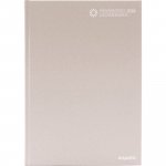 Pöytäkalenteri 2026 Ajasto päivämuistio sidottu vaalea roosa 210 x 297mm