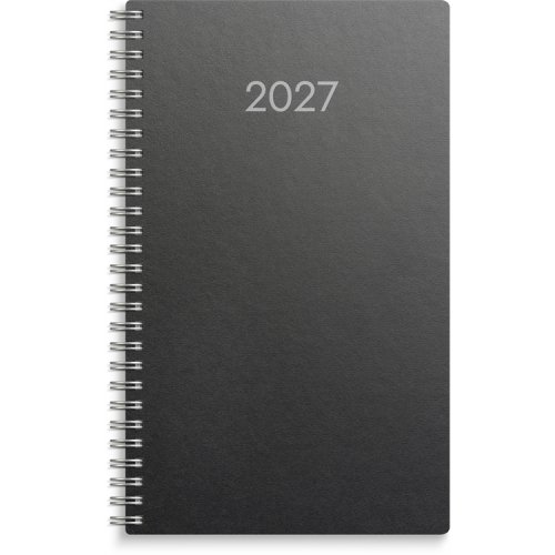 Pöytäkalenteri 2027 2-viikon Eco musta, hinta 6,52€