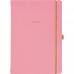 Pöytäkalenteri 2027 Ajasto color a5 pinkki 148 x 210mm