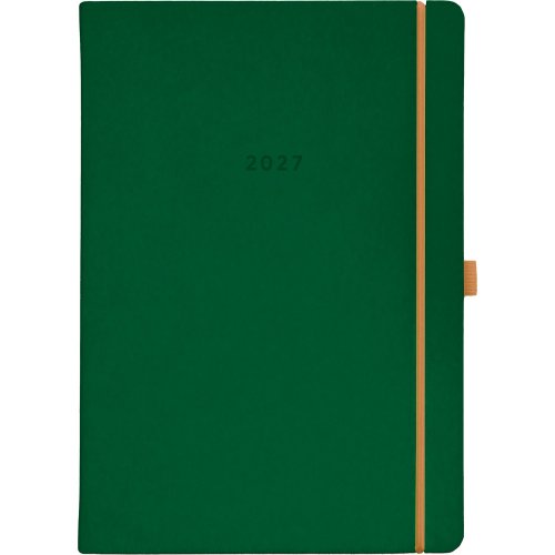 Pöytäkalenteri 2027 Ajasto color a5 t,vihreä 148 x 210mm