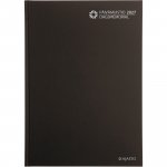 Pöytäkalenteri 2027 Ajasto päivämuistio sidottu musta 210 x 297mm