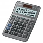Pöytälaskin Casio ms-100fm 10 numeron näyttö