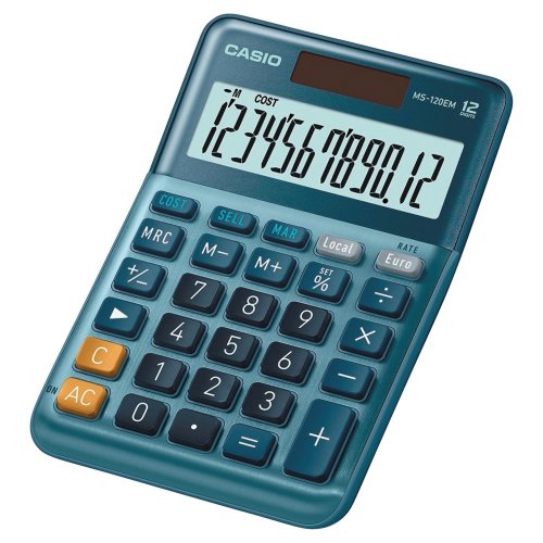 Pöytälaskin Casio ms-120em 12 numeroa, hinta 18,33€