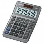 Pöytälaskin Casio ms-80f 8 numeron näyttö