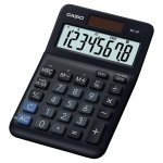 Pöytälaskin Casio ms-8f mini 8 numeron näyttö