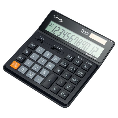 Pöytälaskin Lyreco em010 12 numeron näyttö, hinta 11,45€