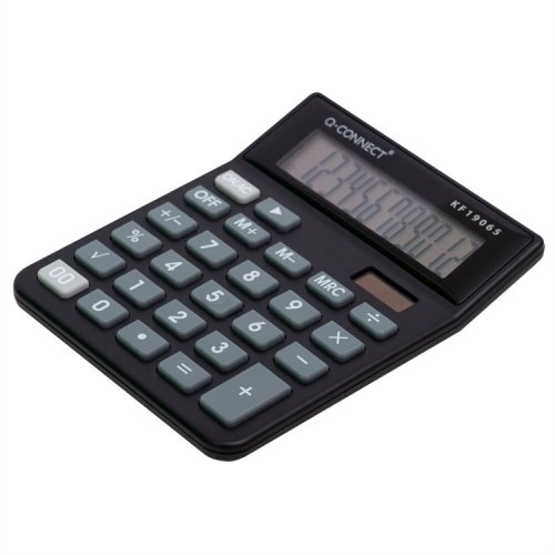 Pöytälaskin Q-CONNECT 12-numero, hinta 5,26€