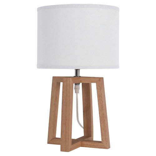 Pöytävalaisin Meet beker e14 valkoinen-puu, hinta 75,99€