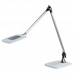 Pöytävalaisin Meet jim led valkoinen-hopea