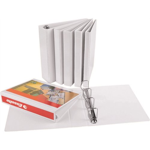 Projektikansio Esselte A4 4DR 30 mm 8-8-8 valkoinen, hinta 4,97€