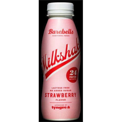 Proteiinijuoma Barebells Milkshake Mansikka 8 x 330 ml, hinta 30,35€