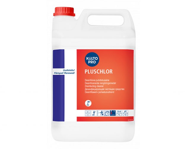 Puhdistusaine Desinfioiva Kiilto Pro Pluschlor 5L, hinta 39,70€