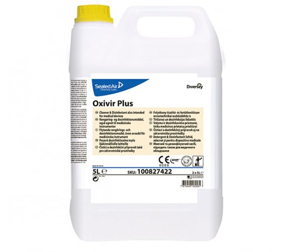 Puhdistusaine Desinfioiva Oxivir Plus 5L, hinta 80,65€