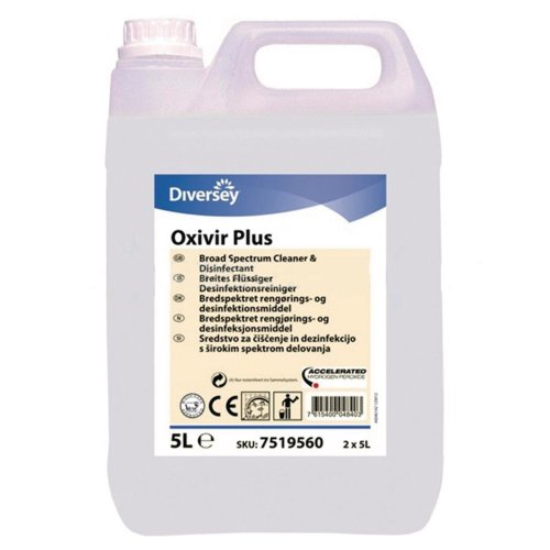 Puhdistusaine Diversey oxivir plus desinfioiva pinnoille 5l, hinta 112,64€