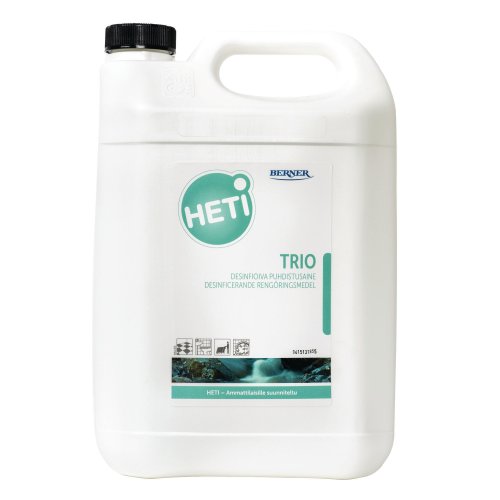 Puhdistusaine Heti trio desinfioiva 5l, hinta 58,59€
