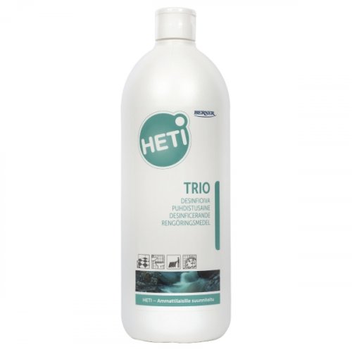 Puhdistusaine Heti trio desinfioiva 1l, hinta 21,23€