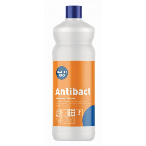 Puhdistusaine Kiilto antibact desinfioiva 1l, hinta 12,29€