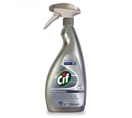 Puhdistusaine lasi ja teräs Cif Professional 750 ml, hinta 4,43€